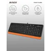 Клавиатура A4Tech Fstyler FK10 черный/оранжевый USB