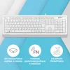 Клавиатура A4Tech Fstyler FK10 белый/серый USB