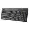 Клавиатура A4Tech Fstyler FK25 черный/серый USB slim