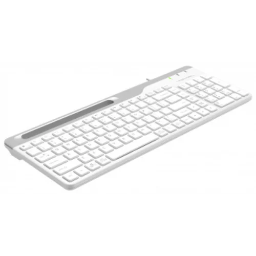 Клавиатура A4Tech Fstyler FK25 белый/серый USB slim