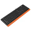 Клавиатура A4Tech Fstyler FKS10 черный/оранжевый USB