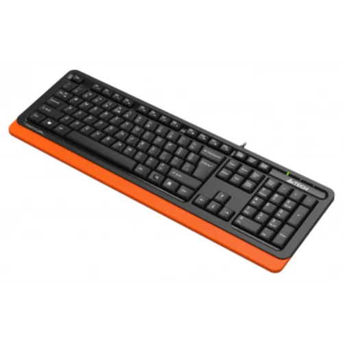 Клавиатура A4Tech Fstyler FKS10 черный/оранжевый USB