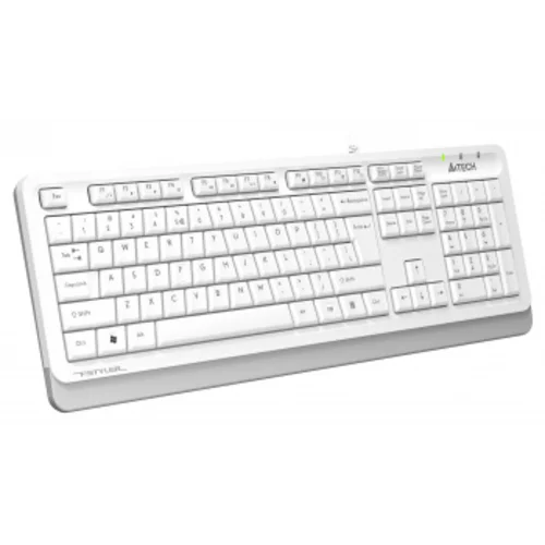 Клавиатура A4Tech Fstyler FKS10 белый/серый USB (FKS10 WHITE)