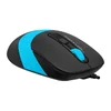 Мышь A4Tech Fstyler FM10 черный/синий оптическая (1600dpi) USB (4but)