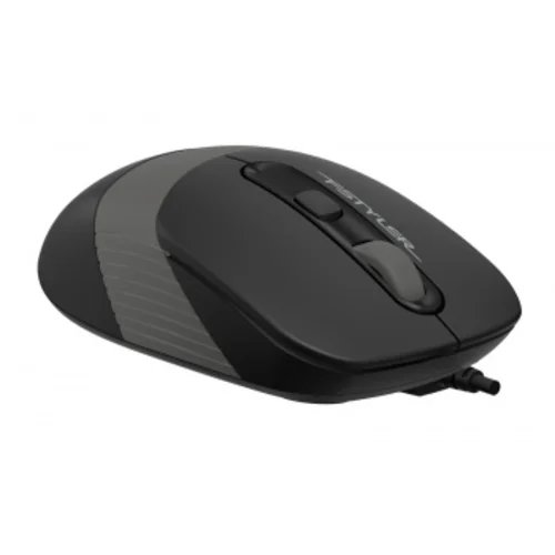 Мышь A4Tech Fstyler FM10 черный/серый оптическая (1600dpi) USB (4but)