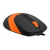 Мышь A4Tech Fstyler FM10 черный/оранжевый оптическая (1600dpi) USB (4but)