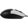 Мышь A4Tech Fstyler FM12 Panda белый/черный оптическая (1200dpi) USB (3but)