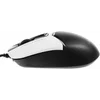 Мышь A4Tech Fstyler FM12 Panda белый/черный оптическая (1200dpi) USB (3but)