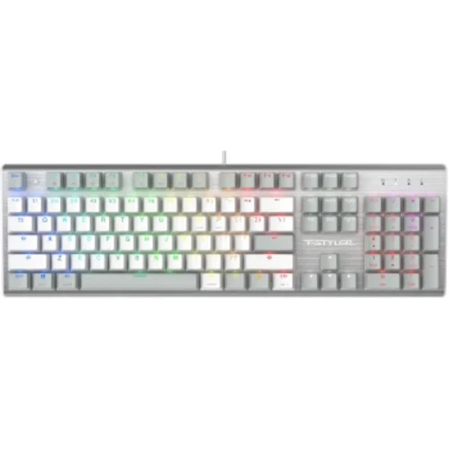 Клавиатура A4Tech Fstyler FS100 Neon механическая серый USB for gamer LED (FS100)