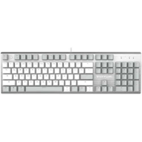 Клавиатура A4Tech Fstyler FS100 Neon механическая серый USB for gamer LED (FS100)