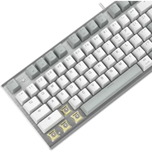 Клавиатура A4Tech Fstyler FS100 Neon механическая серый USB for gamer LED (FS100)