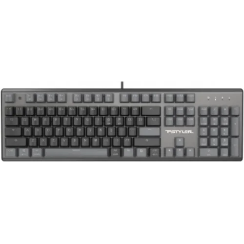 Клавиатура A4Tech Fstyler FS100 Neon механическая черный USB for gamer LED (FS100)