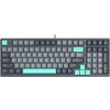 Клавиатура A4Tech Fstyler FS300 механическая черный/серый USB for gamer LED (FS300 PANDA ROCK)