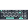Клавиатура A4Tech Fstyler FS300 механическая черный/серый USB for gamer LED (FS300 PANDA ROCK)