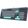 Клавиатура A4Tech Fstyler FS300 механическая черный/серый USB for gamer LED (FS300 PANDA ROCK)