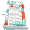 Клавиатура A4Tech Fstyler FS300 механическая белый USB for gamer LED (FS300 PANDA SNORKLENING)