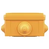 Коробка ответвительная FS 100х100х50мм 4р 450В 6А 4кв.мм с каб. вводами и клеммн. IP55 пластик. DKC