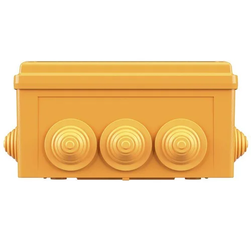 Коробка ответвительная FS 150х110х70мм 4р 450В 32А 10кв.мм нерж. контакт с каб. вводами и клеммн. IP