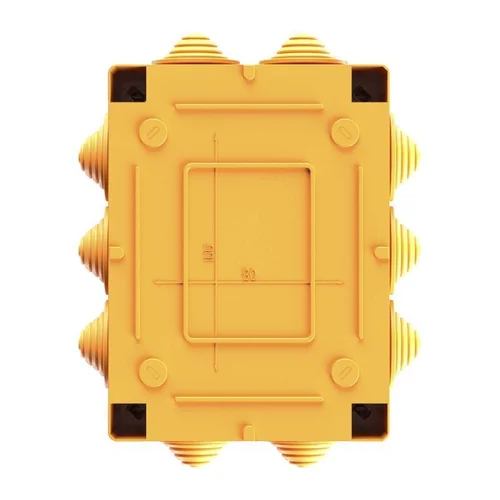 Коробка ответвительная FS 150х110х70мм 4р 450В 32А 10кв.мм нерж. контакт с каб. вводами и клеммн. IP