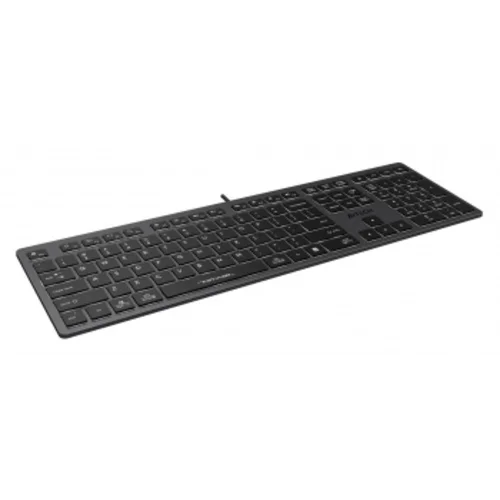 Клавиатура A4Tech Fstyler FX60 серый USB slim LED (FX60 GREY / WHITE)