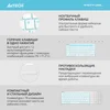 Клавиатура A4Tech Fstyler FX61 белый USB slim LED (FX61 WHITE)