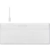 Клавиатура A4Tech Fstyler FX61 белый USB slim LED (FX61 WHITE)