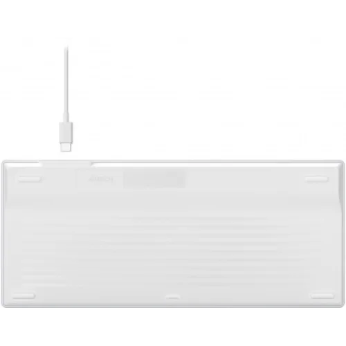 Клавиатура A4Tech Fstyler FX61 белый USB slim LED (FX61 WHITE)