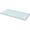 Клавиатура A4Tech Fstyler FX61 белый USB slim LED (FX61 WHITE)