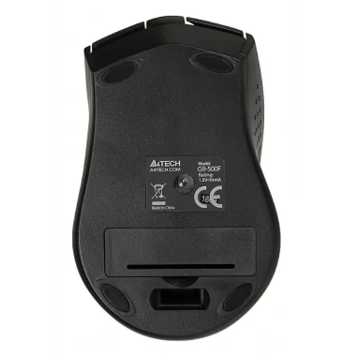 Мышь A4Tech V-Track G9-500F черный оптическая (1200dpi) беспроводная USB1.1 (4but)