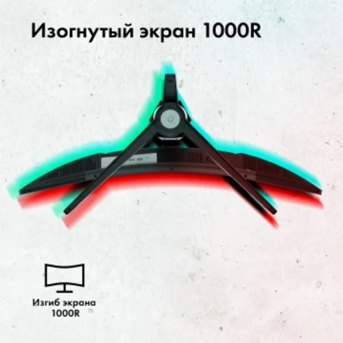 Монитор GMNG 34" Gaming GM-34C11W черный VA LED 2ms 21:9 HDMI M/M матовая HAS Piv 4000:1 300cd 178гр
