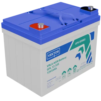 Аккумуляторная батарея VEKTOR BATTERY GPL 12-33S