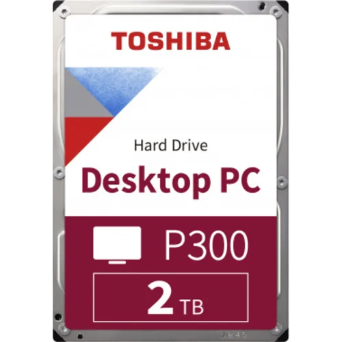Жесткий диск Toshiba SATA-III 2Tb HDWD220UZSVA Desktop P300 (5400rpm) 128Mb 3.5"