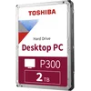 Жесткий диск Toshiba SATA-III 2Tb HDWD220UZSVA Desktop P300 (5400rpm) 128Mb 3.5"