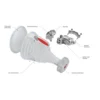 Асимметричная лучевая антенна RF elements HG3-TP-A60 5GHz 17dBi