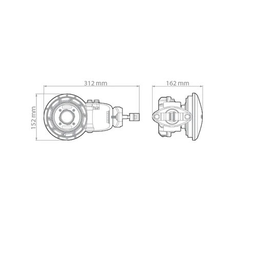 Симметричная рупорная антенна RF elements HG3-TP-S60 5GHz 13dBi