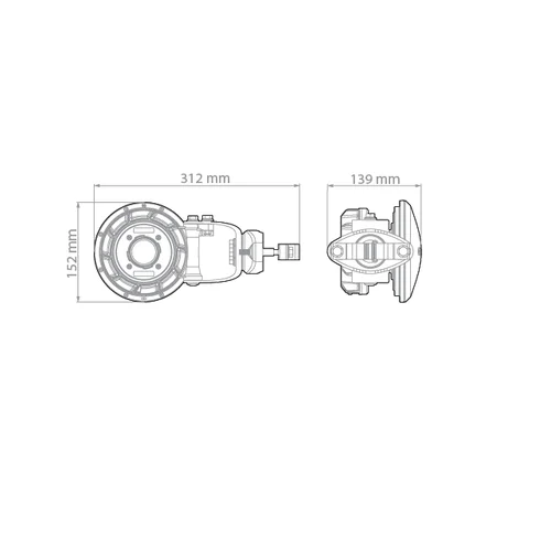 Симметричная рупорная антенна RF elements HG3-TP-S90 5GHz 9dBi