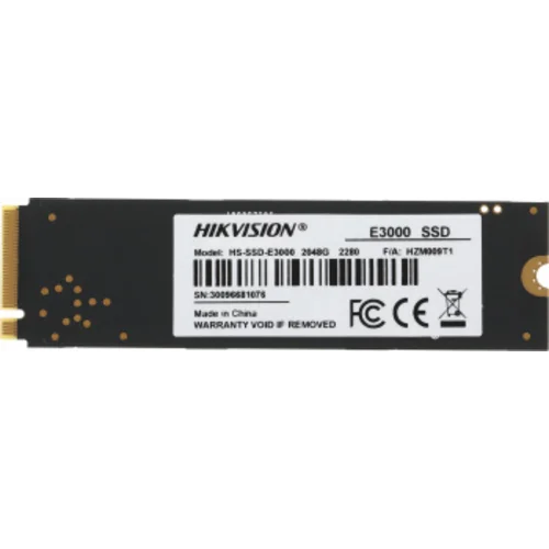 Накопитель SSD Hikvision PCIe 3.0 x4 2TB HS-SSD-E3000/2048G HS-SSD-E3000/2048G Hiksemi M.2 2280