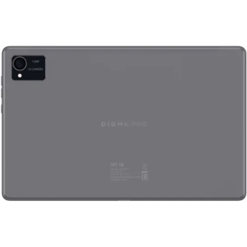 Планшет Digma Pro HIT 16 T616 (2.0) 8C RAM6Gb ROM128Gb 10.4" IPS 2000x1200 3G 4G Android 13 серый 13