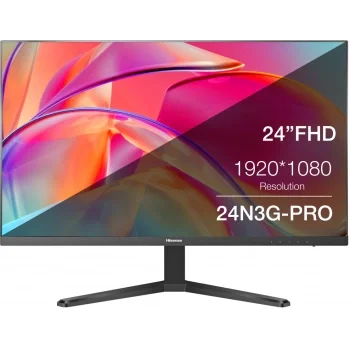 Монитор Hisense 23.8" 24N3G-PRO черный IPS LED 16:9 HDMI 250cd 178гр/178гр 1920x1080 100Hz VGA FHD 3