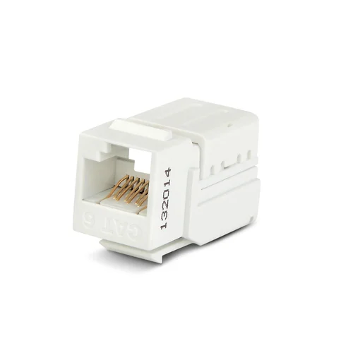 Вставка Keystone Jack RJ-45(8P8C),категория 6, 110 IDC, заделка с помощью NE-TOOL, белая