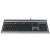 Клавиатура A4Tech KLS-7MUU серебристый/черный USB slim Multimedia