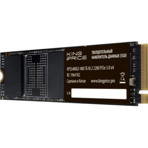 Накопитель SSD KingPrice PCIe 3.0 x4 480GB KPSS480G3 M.2 2280