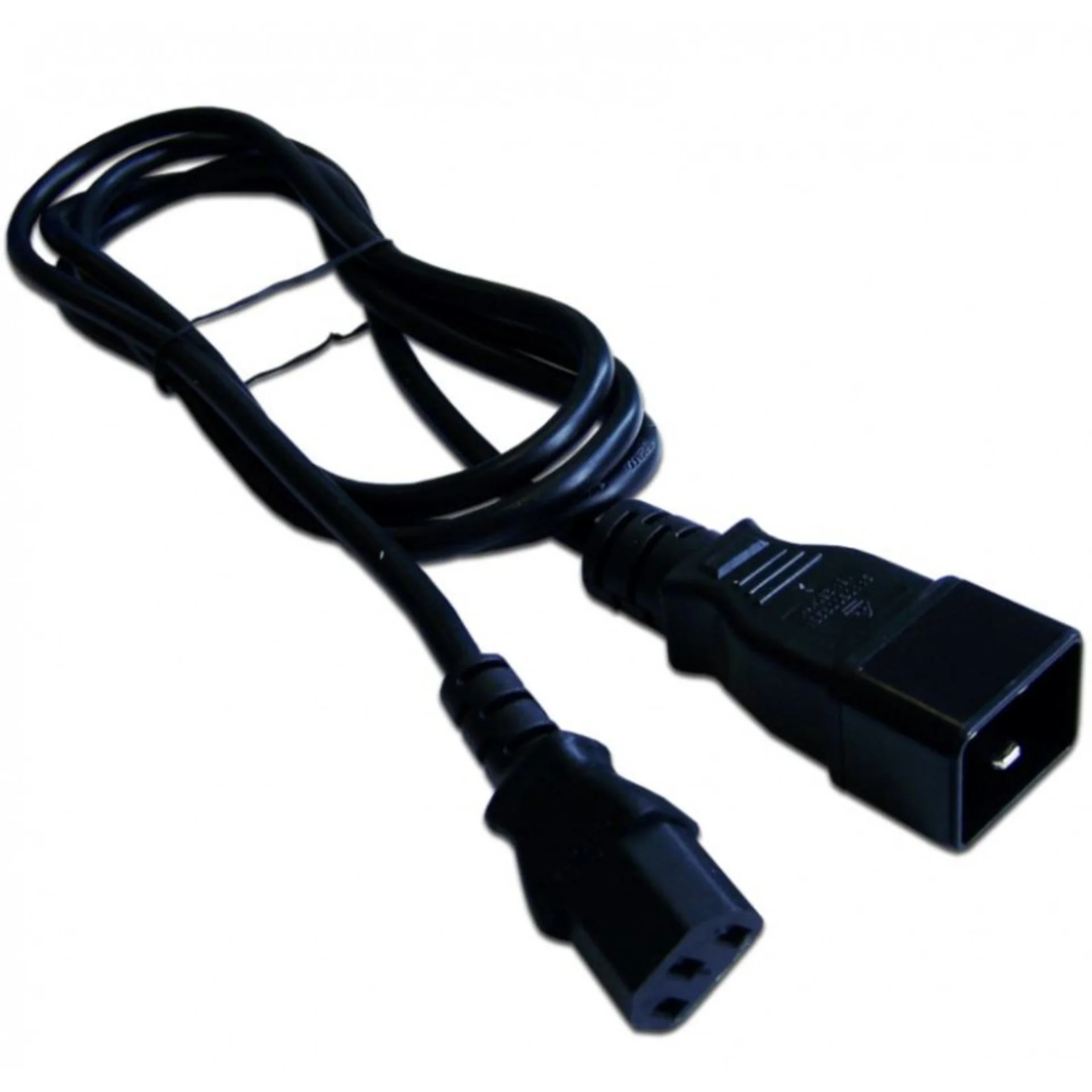 Шнур питания Lanmaster LAN-PP13/20-1.0-BK C13-C20 проводник.:3x0.75мм2 1м 220В 10А черный