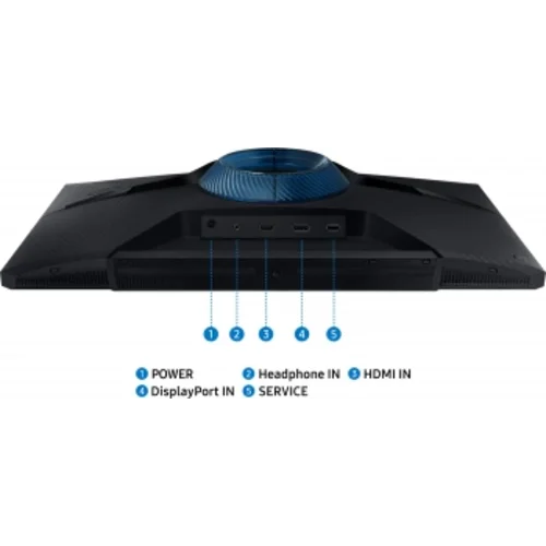 Монитор Samsung 24" Odyssey G3 S24DG300EIXCI черный VA LED 16:9 HDMI матовая HAS Piv 250cd 178гр/178