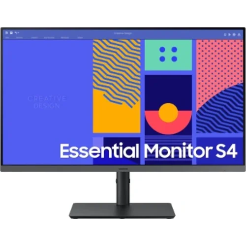 Монитор Samsung 27" Essential S4 S27C430GAIXCI черный IPS LED 16:9 HDMI матовая HAS Piv 1000:1 250cd
