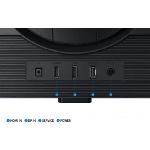 Монитор Samsung 27" Odyssey G5 S27DG500EIXCI черный IPS LED 16:9 HDMI полуматовая HAS Piv 1000:1 350