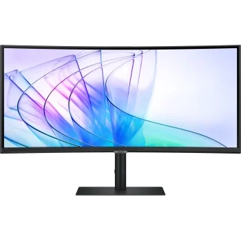 Монитор Samsung 34" ViewFinity S6 S34C650VAIXCI черный VA LED 5ms 21:9 M/M Cam полуматовая HAS Piv 3