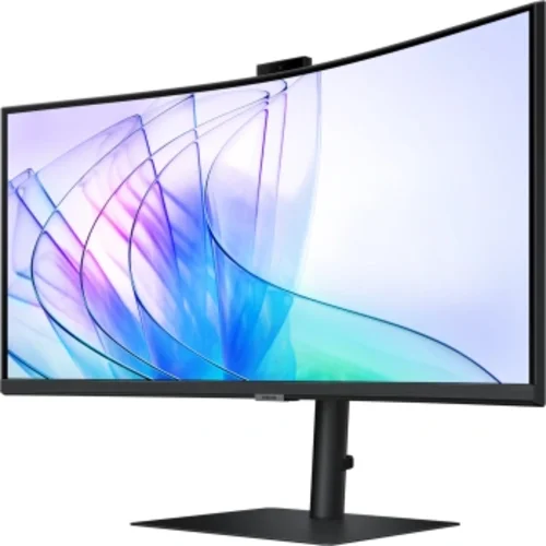 Монитор Samsung 34" ViewFinity S6 S34C650VAIXCI черный VA LED 5ms 21:9 M/M Cam полуматовая HAS Piv 3