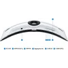 Монитор Samsung 57" Odyssey Neo G9 S57CG952NI черный VA LED 32:9 HDMI полуматовая HAS Piv 420cd 178г