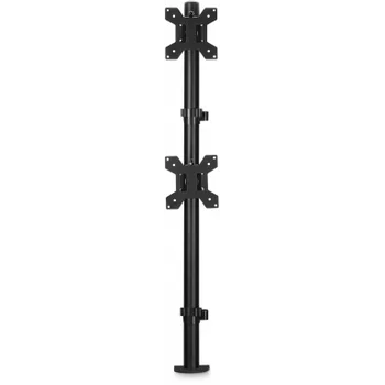 Кронштейн для мониторов ЖК Buro M063 черный 17"-27" макс.8кг крепление к столешнице поворот и наклон
